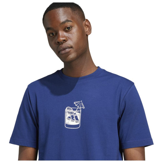 Adidas Ανδρική κοντομάνικη μπλούζα Lounge Drink Graphic Tee Adidas Ανδρική κοντομάνικη μπλούζα Lounge Drink Graphic Tee